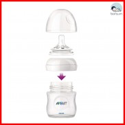 Nắp và cổ bình sữa Avent cổ rộng [Phụ kiện thay thế]